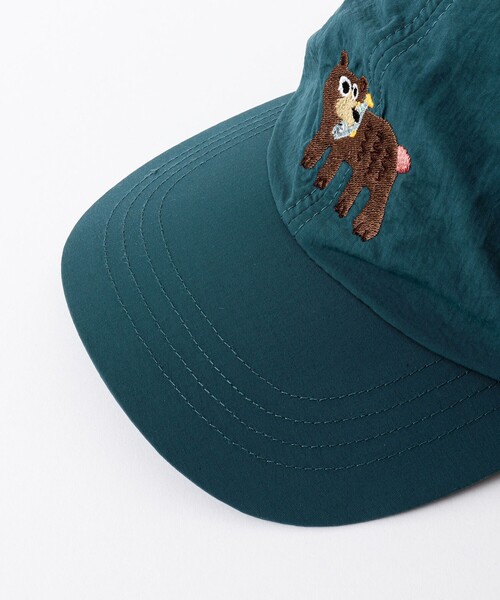 halo commodity（ハロ　コモディティー）の「【halo commodity/ハロ コモディティー】KUMA Cap h261-279（キャップ・メンズ・グリーン/パープル/ブラック/グレー・FREE）」の9枚目の写真