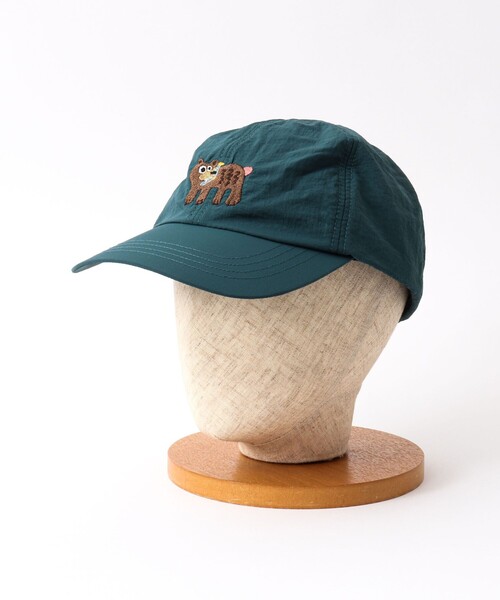 halo commodity（ハロ　コモディティー）の「【halo commodity/ハロ コモディティー】KUMA Cap h261-279（キャップ・メンズ・グリーン/パープル/ブラック/グレー・FREE）」の14枚目の写真