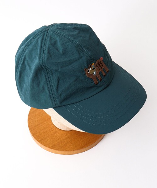 halo commodity（ハロ　コモディティー）の「【halo commodity/ハロ コモディティー】KUMA Cap h261-279（キャップ・メンズ・グリーン/パープル/ブラック/グレー・FREE）」の17枚目の写真