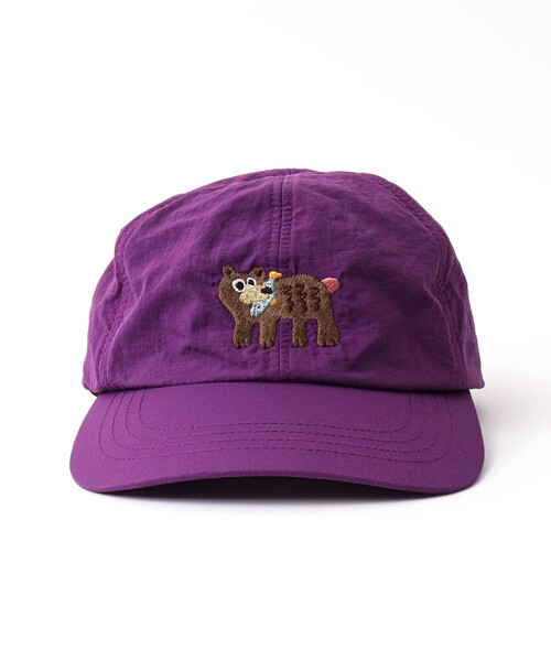halo commodity（ハロ　コモディティー）の「【halo commodity/ハロ コモディティー】KUMA Cap h261-279（キャップ・メンズ・グリーン/パープル/ブラック/グレー・FREE）」の18枚目の写真