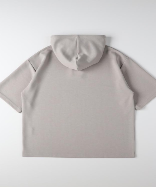 BACK NUMBER(バックナンバー)の「BACK NUMBER(バックナンバー)TRPU半袖パーカー(Tシャツ/カットソー・メンズ・ブラック/ブルー/ライトグレー・S/L/M/XL)」の20枚目の写真