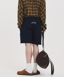 NOHANT（ノアン）の「COLLEGE LOGO SWEAT SHORTS NAVY（その他パンツ）」