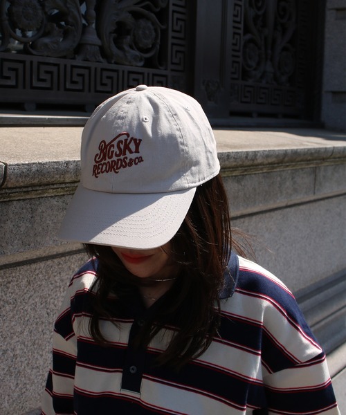Scrap Book（スクラップブック）の「【ALL HOURS】CAP BIG SKY（キャップ・レディース・グリーン/ブルー/ベージュ/オレンジ・1）」の6枚目の写真