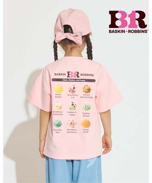 サーティワン アイスクリーム】【接触冷感】バックプリントルーズ半袖T