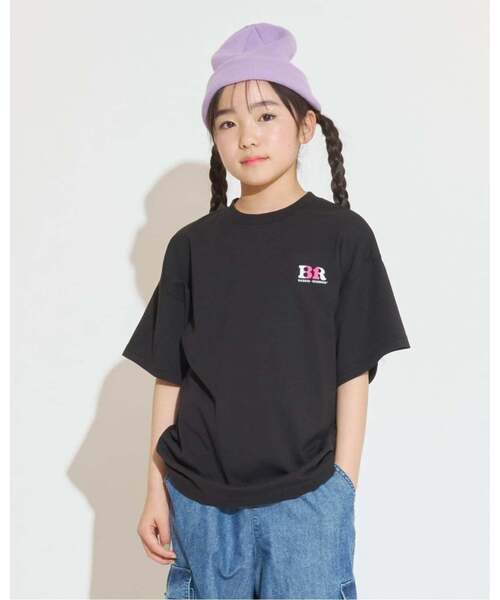 minimal(ミニマル)の「【サーティワン アイスクリーム】【接触冷感】バックプリントルーズ半袖Tシャツ(Tシャツ/カットソー・キッズ・オフホワイト/ブラック/ピンク/サックスブルー・110cm/100cm/140cm/130cm/120cm)」の5枚目の写真