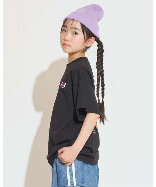 minimal(ミニマル)の「【サーティワン アイスクリーム】【接触冷感】バックプリントルーズ半袖Tシャツ(Tシャツ/カットソー・キッズ・オフホワイト/ブラック/ピンク/サックスブルー・110cm/100cm/140cm/130cm/120cm)」の6枚目の写真