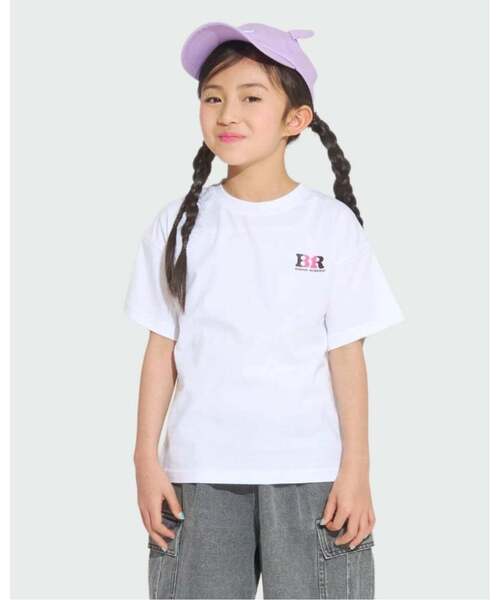minimal(ミニマル)の「【サーティワン アイスクリーム】【接触冷感】バックプリントルーズ半袖Tシャツ(Tシャツ/カットソー・キッズ・オフホワイト/ブラック/ピンク/サックスブルー・110cm/100cm/140cm/130cm/120cm)」の9枚目の写真
