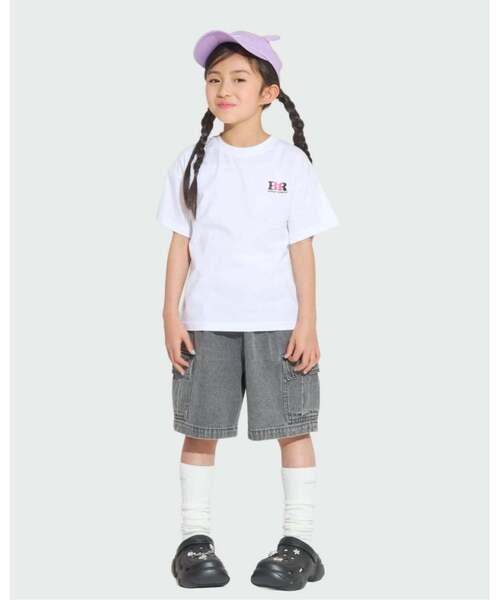 minimal(ミニマル)の「【サーティワン アイスクリーム】【接触冷感】バックプリントルーズ半袖Tシャツ(Tシャツ/カットソー・キッズ・オフホワイト/ブラック/ピンク/サックスブルー・110cm/100cm/140cm/130cm/120cm)」の10枚目の写真