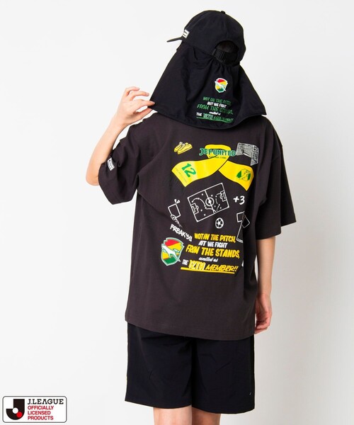 FREAK'S STORE(フリークスストア)の「J.LEAGUE×FREAK'S STORE 別注 SUPPORTERS NYLON SHORTS 【ジェフユナイテッド千葉】(その他パンツ・メンズ・チャコールグレー/ブラック・MEDIUM/SMALL/LARGE)」の6枚目の写真