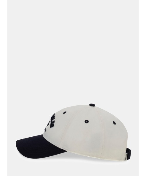 GUESS JEANS（ゲスジーンズ）の「GUESS JEANS Los Angeles Cap（キャップ・メンズ・ホワイト×ネイビー・ONE SIZE）」の3枚目の写真