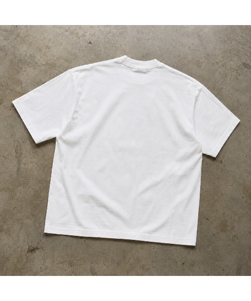 FreeZone(フリーゾーン)の「ヴィンテージライク ドッグプリント オーバーサイズTシャツ(Tシャツ/カットソー・メンズ・ブラック/ホワイト・FREE)」の4枚目の写真