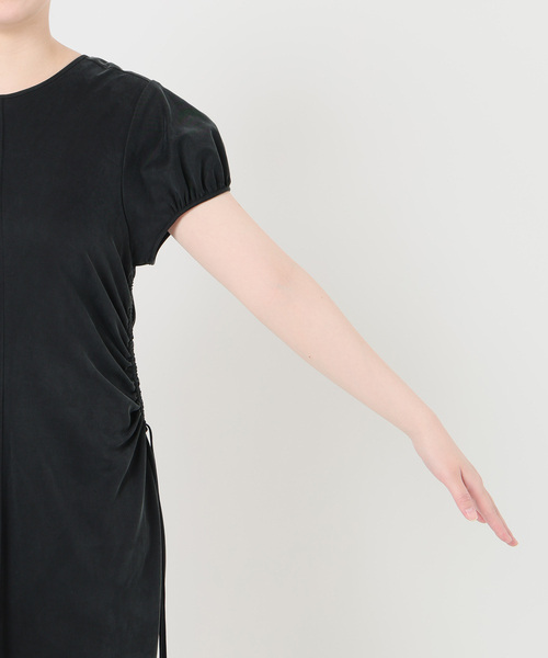 IENA(イエナ)の「《一部店舗限定》フィブリルジャージードロストワンピース(ワンピース・レディース・ブラック/ブラウン・36/38)」の19枚目の写真