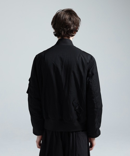 Y-3（ワイスリー）の「Y-3 NYLON BOMBER JACKET（ブルゾン・メンズ・ブラック・X-SMALL/SMALL/MEDIUM/LARGE/XX-SMALL/X-LARGE）」の2枚目の写真