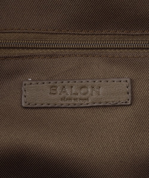 SALON adam et rope'(サロン アダム エ ロペ)の「【WEB限定】撥水ノットショルダーバッグ/ストラップ調節可能(ショルダーバッグ・レディース・ブラウン/ブラック・FREE)」の15枚目の写真