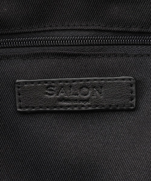 SALON adam et rope'(サロン アダム エ ロペ)の「【WEB限定】撥水ノットショルダーバッグ/ストラップ調節可能(ショルダーバッグ・レディース・ブラウン/ブラック・FREE)」の10枚目の写真