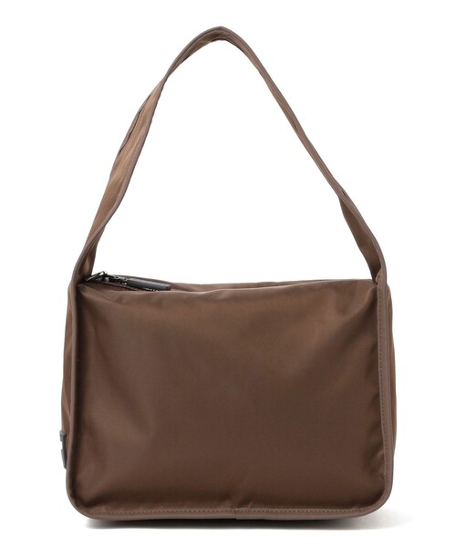 Demi-Luxe BEAMS(デミルクス ビームス)の「NOMADIS / GLIDER ワンショルダー ナイロン バッグ(トートバッグ・レディース・ダークブラウン/レッド・ONE SIZE)」の1枚目の写真
