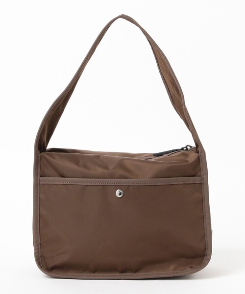 Demi-Luxe BEAMS(デミルクス ビームス)の「NOMADIS / GLIDER ワンショルダー ナイロン バッグ(トートバッグ・レディース・ダークブラウン/レッド・ONE SIZE)」の9枚目の写真