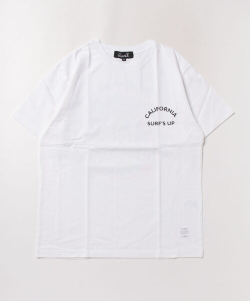 sunny branch(サニーブランチ)の「★Bd★ピグメント加工 ポケット付きバックプリント クルーネックTシャツ(Tシャツ/カットソー・レディース・ホワイト/ベージュ・MEDIUM)」の14枚目の写真