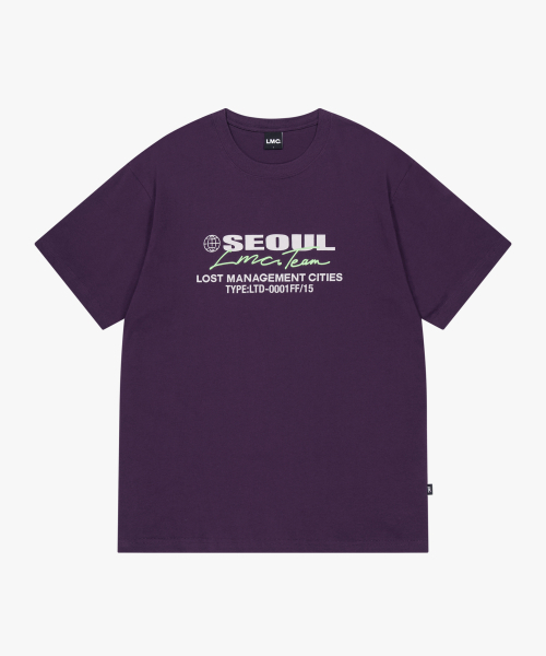 LMCの「SEOUL SERIES LOGO TEE purple(Tシャツ/カットソー・メンズ・その他・SMALL/MEDIUM/LARGE/X-LARGE)」の5枚目の写真