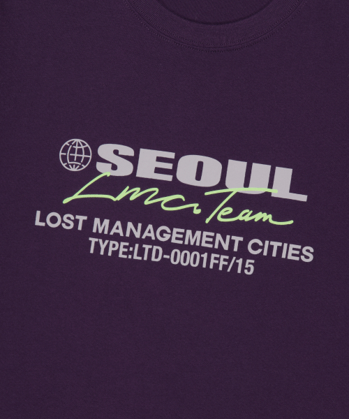 LMCの「SEOUL SERIES LOGO TEE purple(Tシャツ/カットソー・メンズ・その他・SMALL/MEDIUM/LARGE/X-LARGE)」の7枚目の写真