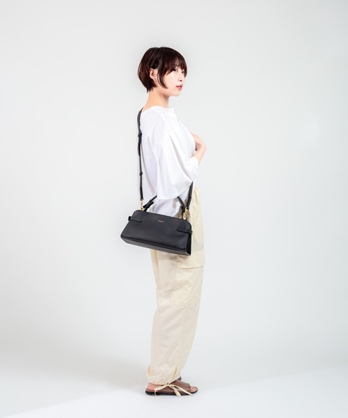 LORISTELLA（ロリステッラ）の「【LORISTELLA/ロリステッラ】2WAY レザーハンドバッグ  イタリア製　MATILDA（ショルダーバッグ・レディース・ブラウン/ブラック・FREE）」の11枚目の写真