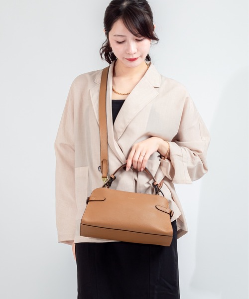 LORISTELLA（ロリステッラ）の「【LORISTELLA/ロリステッラ】2WAY レザーハンドバッグ  イタリア製　MATILDA（ショルダーバッグ・レディース・ブラウン/ブラック・FREE）」の4枚目の写真