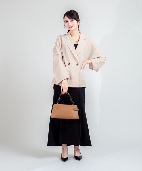 LORISTELLA（ロリステッラ）の「【LORISTELLA/ロリステッラ】2WAY レザーハンドバッグ  イタリア製　MATILDA（ショルダーバッグ・レディース・ブラウン/ブラック・FREE）」の8枚目の写真