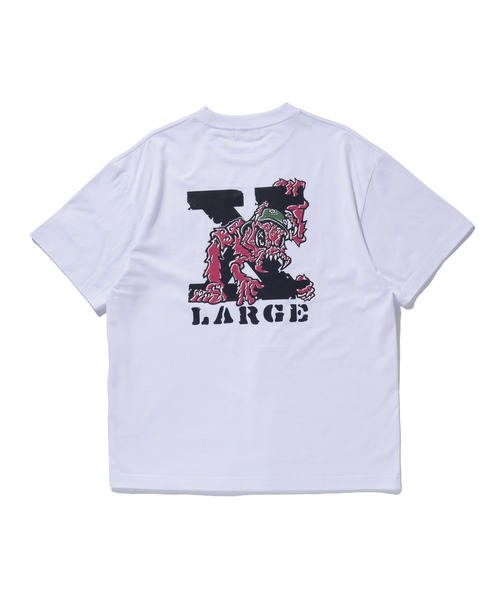 XLARGE(エクストララージ)の「WORKER S/S TEE(Tシャツ/カットソー・メンズ・ホワイト/バーガンディー/チャコール・S/M/L/XL)」の2枚目の写真