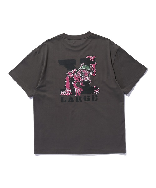 XLARGE(エクストララージ)の「WORKER S/S TEE(Tシャツ/カットソー・メンズ・ホワイト/バーガンディー/チャコール・S/M/L/XL)」の6枚目の写真