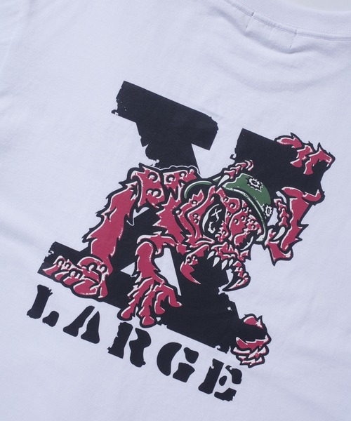 XLARGE(エクストララージ)の「WORKER S/S TEE(Tシャツ/カットソー・メンズ・ホワイト/バーガンディー/チャコール・S/M/L/XL)」の13枚目の写真