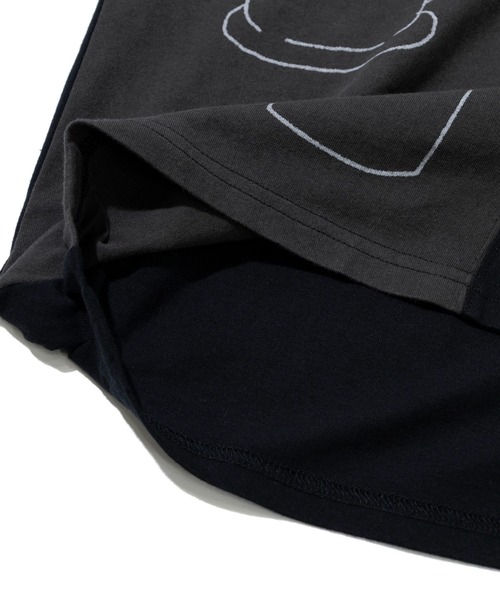 go slow caravan（ゴースローキャラバン）の「JUICY/ジューシー　切替ドーナツPT PO（Tシャツ/カットソー・レディース・ラベンダー/ブラック・FREE）」の8枚目の写真