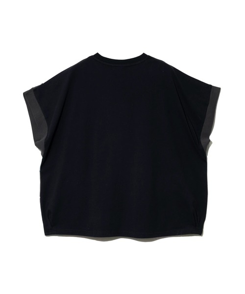 go slow caravan（ゴースローキャラバン）の「JUICY/ジューシー　切替ドーナツPT PO（Tシャツ/カットソー・レディース・ラベンダー/ブラック・FREE）」の10枚目の写真