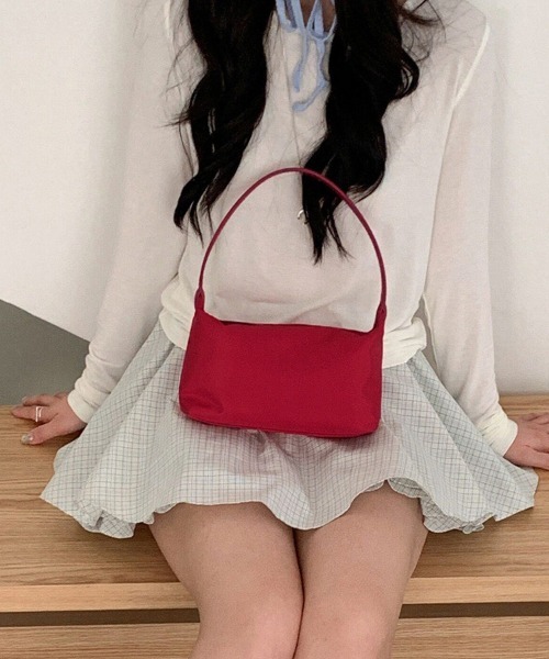 ONEP STAR（ワンピスター）の「シンプルミニショルダーバッグ（ショルダーバッグ・レディース・オフホワイト/レッド/イエロー/ピンク/ブルー/ブラック・FREE）」の9枚目の写真