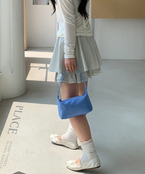 ONEP STAR（ワンピスター）の「シンプルミニショルダーバッグ（ショルダーバッグ・レディース・オフホワイト/レッド/イエロー/ピンク/ブルー/ブラック・FREE）」の17枚目の写真