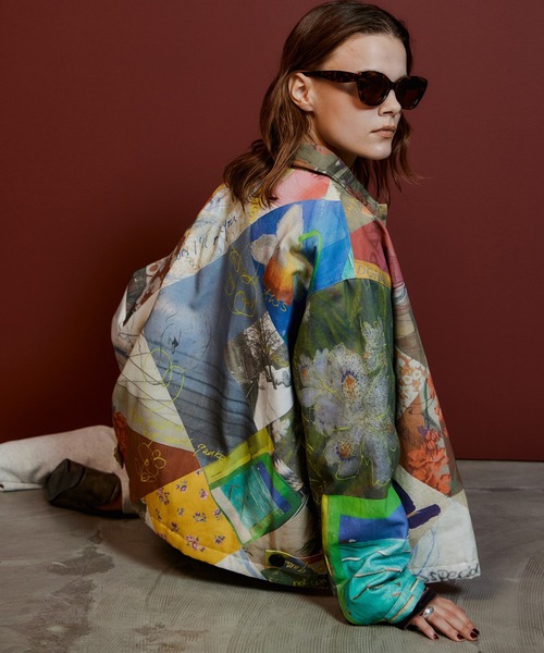 2026Autumn PRE-ORDER】Collage Drawing Jacket/コラージュ