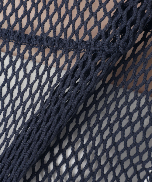 Spick & Span（スピックアンドスパン）の「《別注》athletic wear MASON メッシュフットボール*（Tシャツ/カットソー・レディース・ネイビー/アイボリー・FREE）」の17枚目の写真