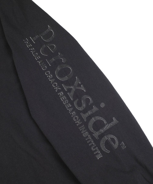 Peroxside(ペルオキシド)の「/Peroxside/ペルオキシド/PEROXSIDE LOGO LONG SLEEVE TEE(Tシャツ/カットソー・メンズ・ブラック/ホワイト・2/1/3)」の12枚目の写真