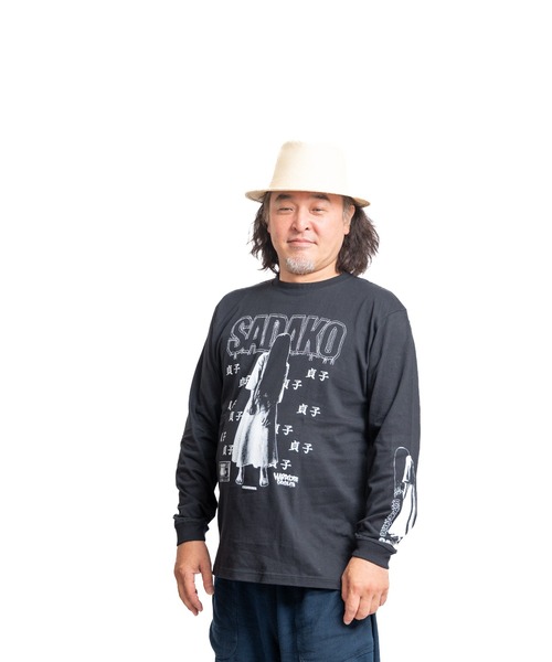 ハードコアチョコレート(ハードコアチョコレート)の「貞子/ロングスリーブTシャツ(呪いブラック)(Tシャツ/カットソー・メンズ・ブラック・X-LARGE/LARGE)」の4枚目の写真