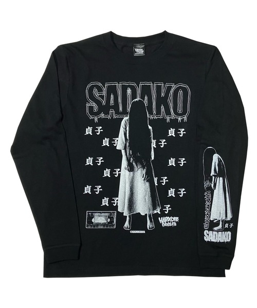 ハードコアチョコレート(ハードコアチョコレート)の「貞子/ロングスリーブTシャツ(呪いブラック)(Tシャツ/カットソー・メンズ・ブラック・X-LARGE/LARGE)」の9枚目の写真