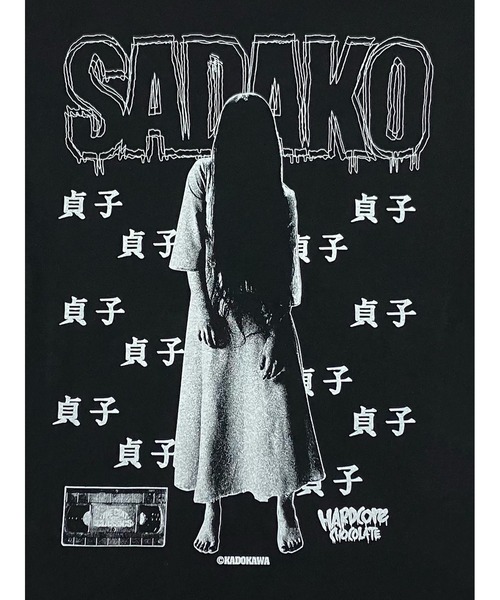 ハードコアチョコレート(ハードコアチョコレート)の「貞子/ロングスリーブTシャツ(呪いブラック)(Tシャツ/カットソー・メンズ・ブラック・X-LARGE/LARGE)」の10枚目の写真