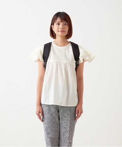 emoka（エモカ）の「【撥水・軽量】マザーズリュック16L（バックパック/リュック・レディース・ブラック・16L）」の2枚目の写真
