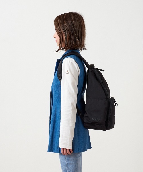emoka（エモカ）の「【撥水・軽量】マザーズリュック16L（バックパック/リュック・レディース・ブラック・16L）」の3枚目の写真