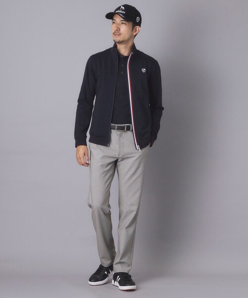 adabat(アダバット)の「【ADABAT NAVY】スムースジャージジップブルゾン(ブルゾン・メンズ・ネイビー・46/50/48)」の15枚目の写真