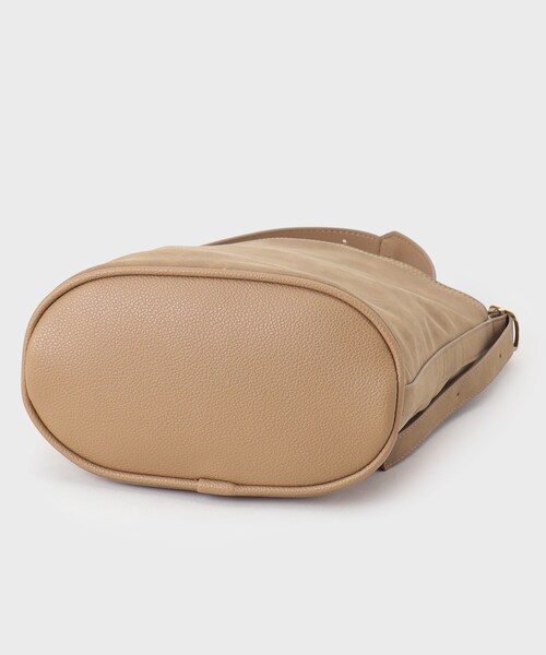 THE SHOP TK (ザ ショップ ティーケー )の「バケツ型ショルダーバッグ(ショルダーバッグ・レディース・ボルドー/ブラック/キャメル・00)」の9枚目の写真