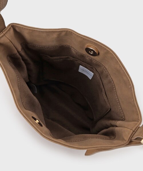 THE SHOP TK (ザ ショップ ティーケー )の「バケツ型ショルダーバッグ(ショルダーバッグ・レディース・ボルドー/ブラック/キャメル・00)」の12枚目の写真