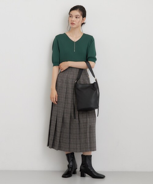 THE SHOP TK (ザ ショップ ティーケー )の「バケツ型ショルダーバッグ(ショルダーバッグ・レディース・ボルドー/ブラック/キャメル・00)」の16枚目の写真
