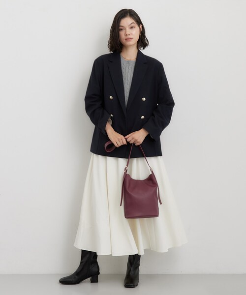 THE SHOP TK (ザ ショップ ティーケー )の「バケツ型ショルダーバッグ(ショルダーバッグ・レディース・ボルドー/ブラック/キャメル・00)」の18枚目の写真