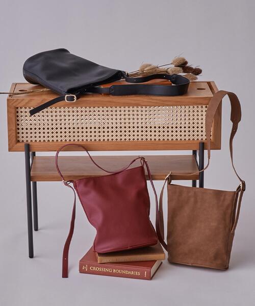 THE SHOP TK (ザ ショップ ティーケー )の「バケツ型ショルダーバッグ(ショルダーバッグ・レディース・ボルドー/ブラック/キャメル・00)」の21枚目の写真