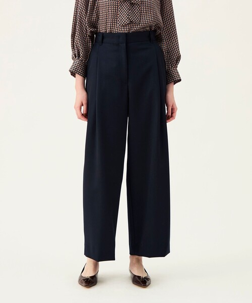 BALLSEY(ボールジィ)の「【WEB先行予約】ポロワーズギャバジン 1タックストレートパンツ(その他パンツ・レディース・ベージュ/ホワイト/ネイビー・36/34)」の17枚目の写真