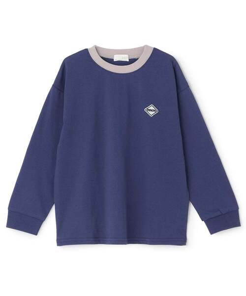 b・ROOM(ビールーム)の「【防汚/速乾/UV】【MNCM】パッチデザイン長袖Tシャツ【子供服】【キッズ】【男の子】(Tシャツ/カットソー・キッズ・ブラック/ネイビー/アイボリー・110cm/140cm/130cm)」の3枚目の写真